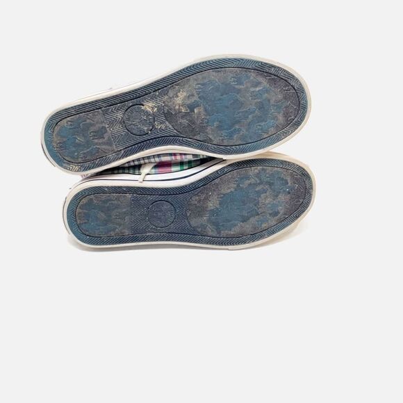 Polo Ralph Lauren Big Kid Plaid Preppy Bal Harbour Hi Multi 91039 Sneaker Size 3 - Picture 8 of 9